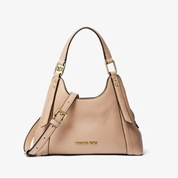 Michael Kors Women's Arlo Small Pebbled Leather Crossbody Bag
NWT Buff - Picture 3 of 16
